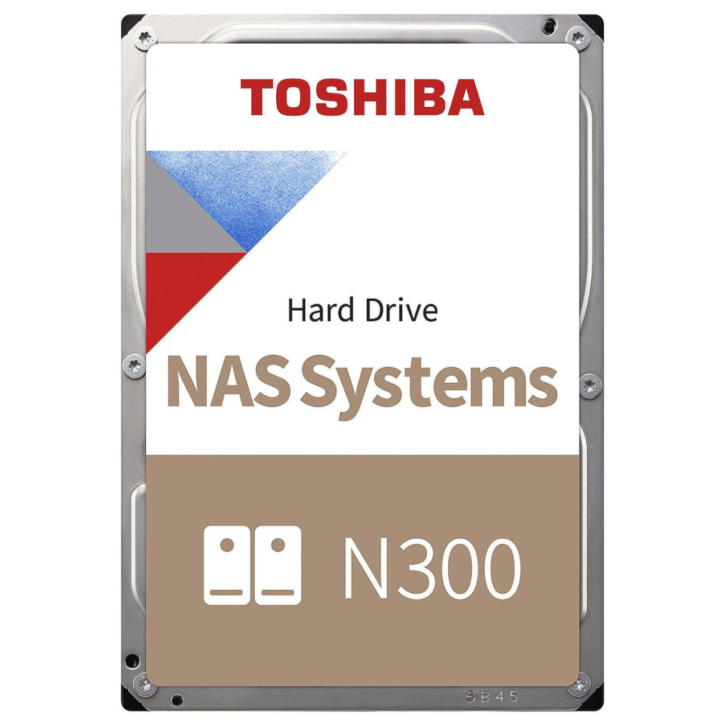 TOSHIBA N300, HDWG62AUZSVA, 3.5", 20TB, 512Mb 7200 Rpm, SATA3, 7/24 NAS, SERVER, HDD