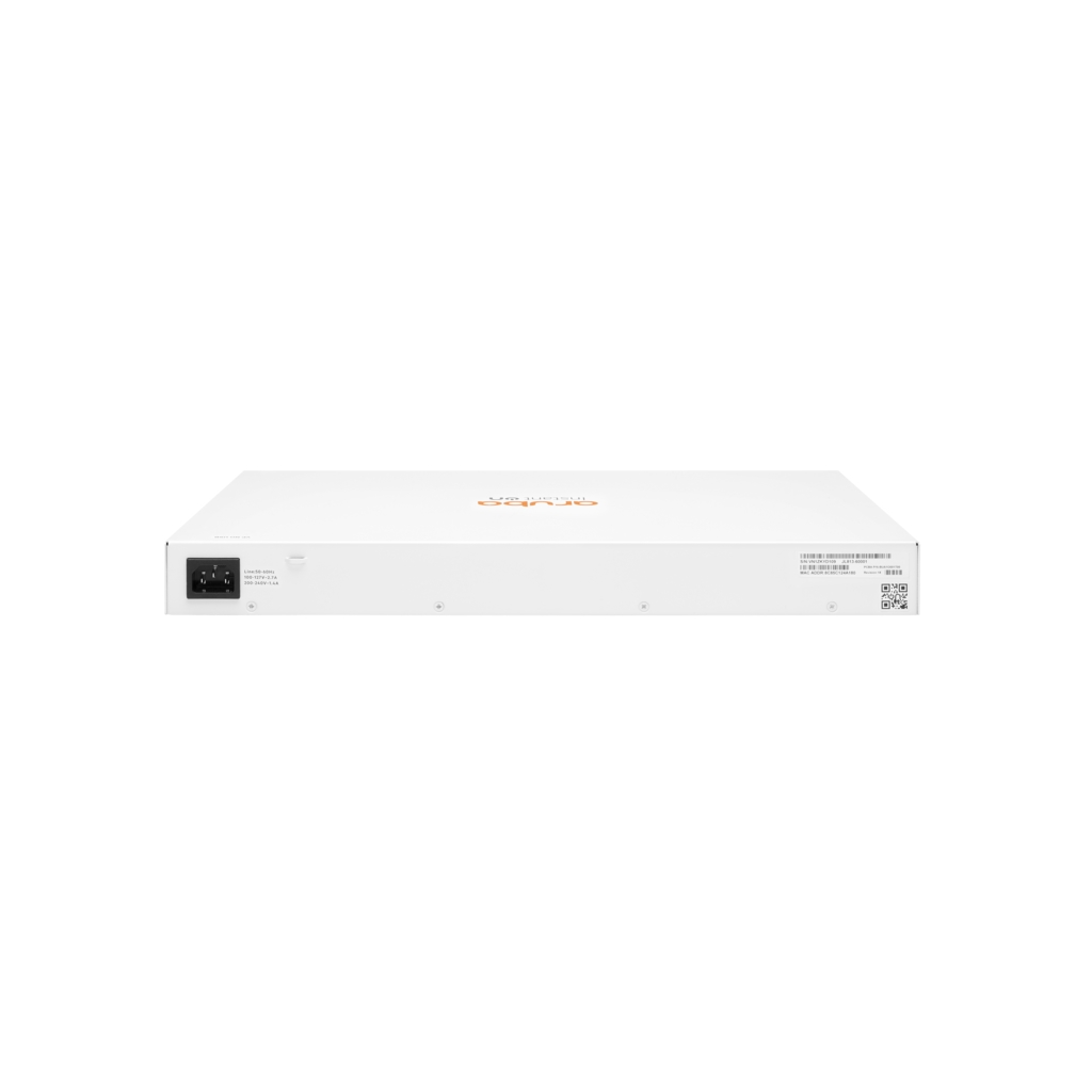 HP Aruba Instant On JL813A 1830-24G, 24Port,  GigaBit, 12 Port PoE, 195W, 2 Port Gigabit SFP, Yönetilebilir, Rack Mount Switch