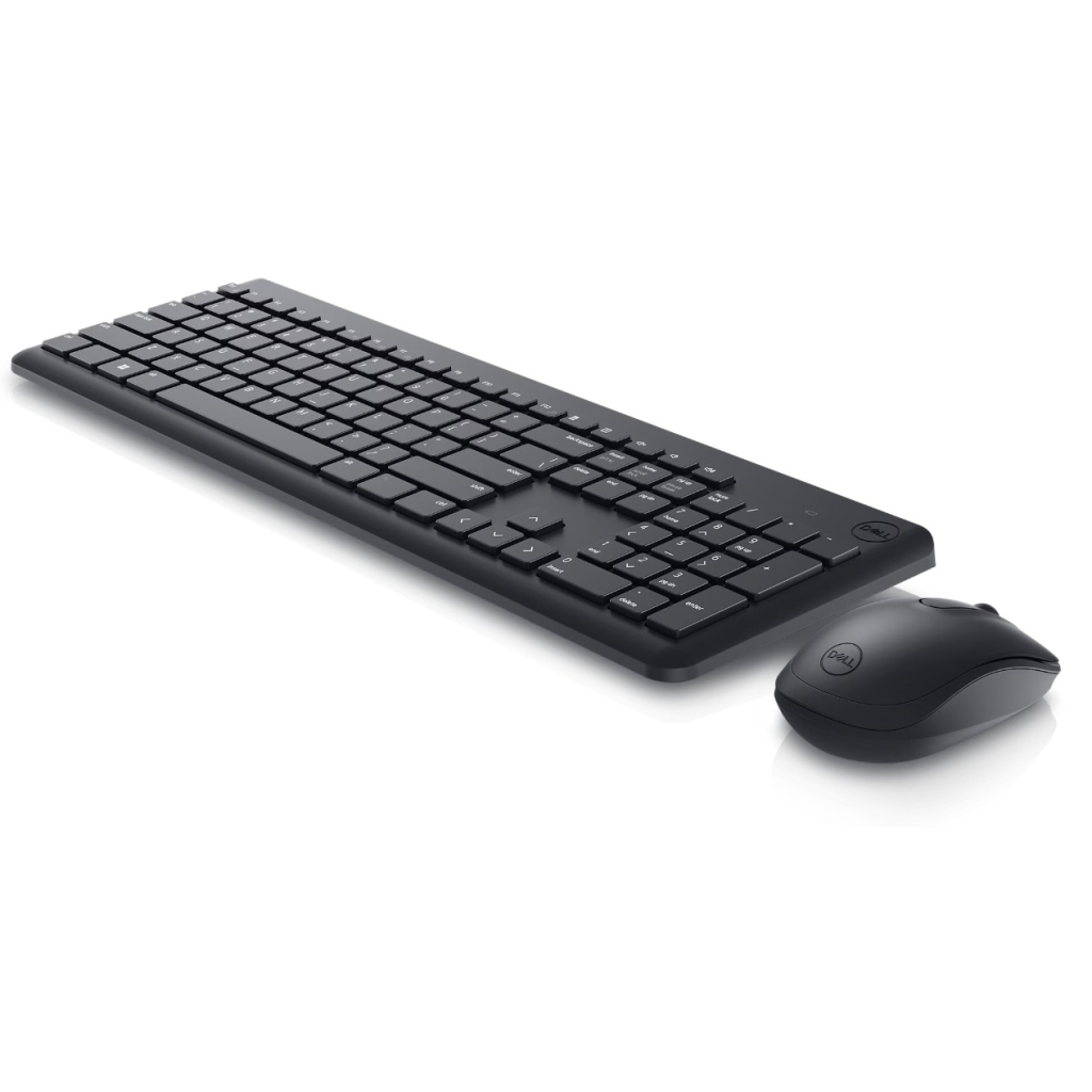 DELL Wireless, KM3322W-R-TUF, Siyah, Kablosuz, Türkçe F, Multimedya, Klavye +Mouse Set
