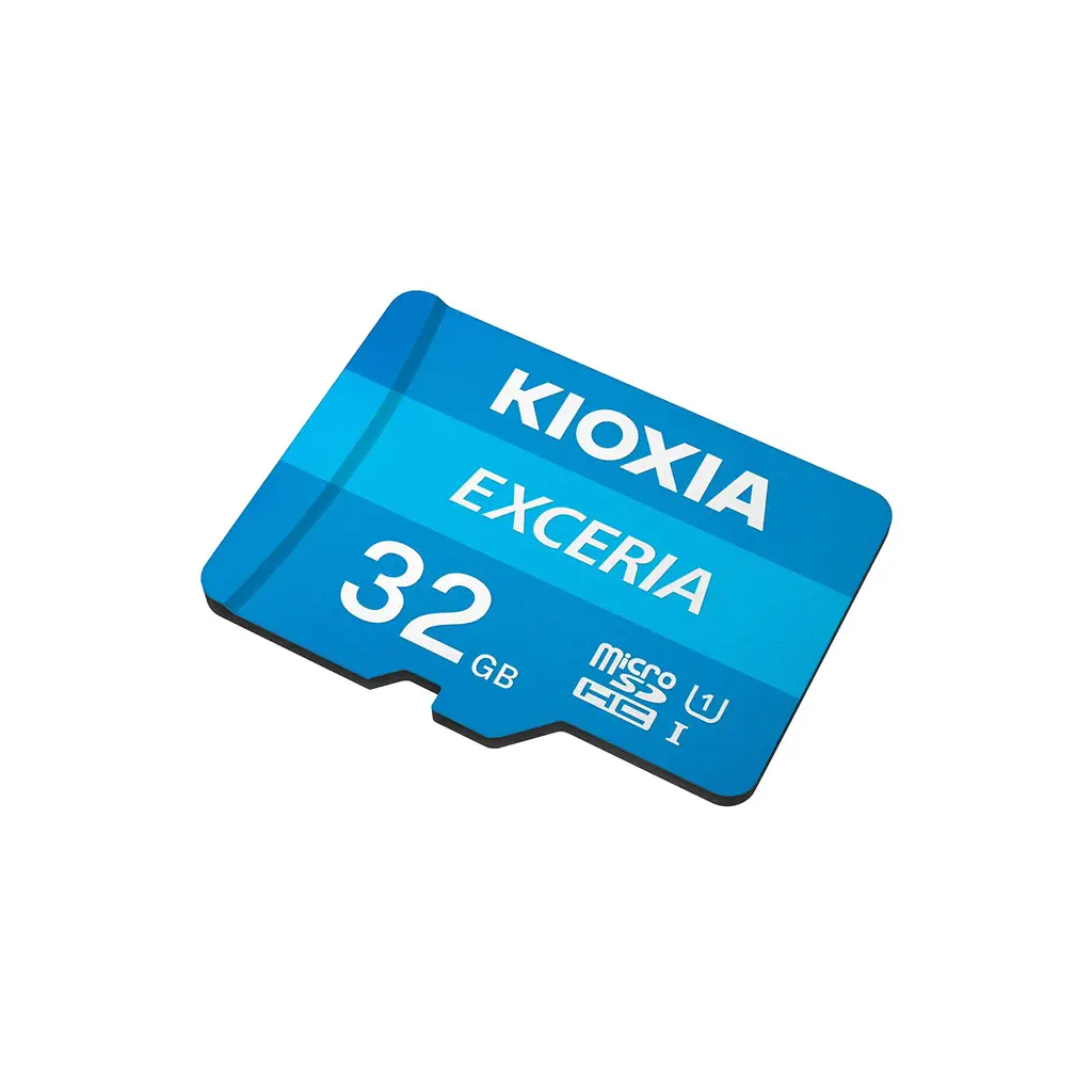 KIOXIA 32GB Exceria, LMEX1L032GG2, UHS-1,  CL10, 100Mb/s, MicroSD Kart Bellek (SD Adaptörlü)