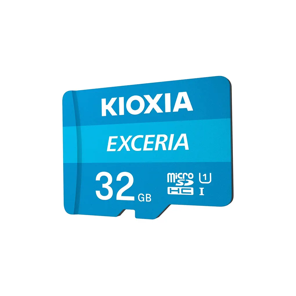 KIOXIA 32GB Exceria, LMEX1L032GG2, UHS-1,  CL10, 100Mb/s, MicroSD Kart Bellek (SD Adaptörlü)