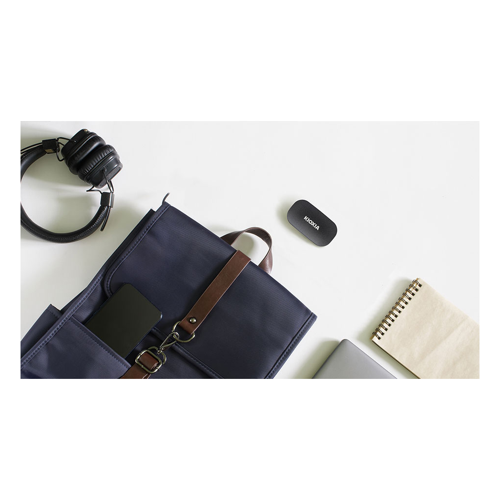 KIOXIA EXCERIA PLUS, LXD20K002TG8, 2TB, 1050/1000, Gen2, USB 3.2, Taşınabilir Harici SSD