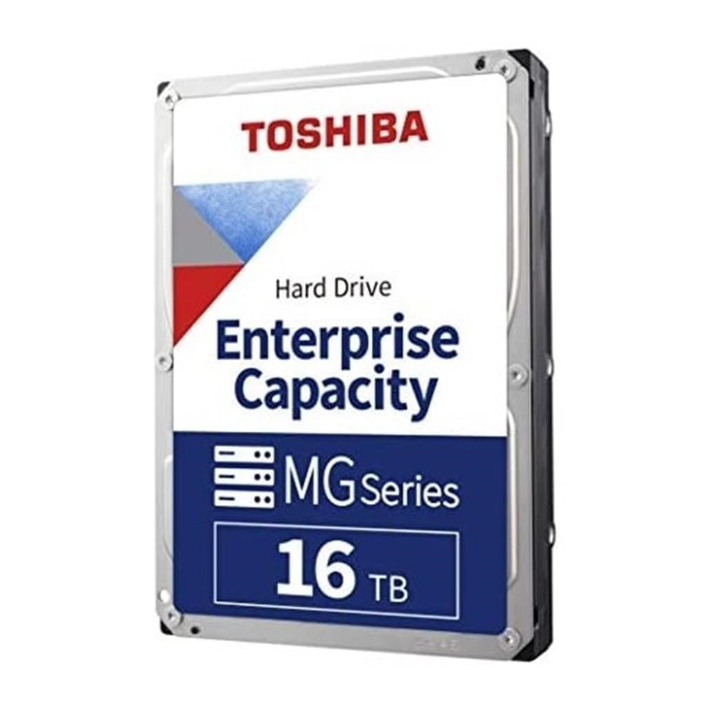 TOSHIBA ENTERPRISE, MG11ACA16TE, 3.5", 16TB,  1024Mb, 7200 Rpm, 7/24 Güvenlik, Data Center, Nas, Server, HDD (Türkiye Distribütörü Garantili)