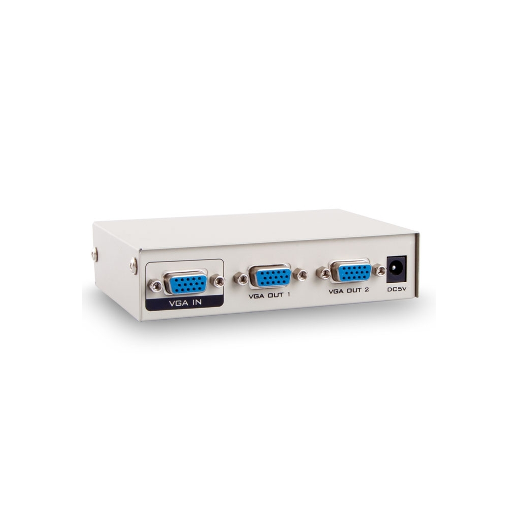 S-Link MSV-1215, 2xVGA, D-Sub Monitör Çoklayıcı, 150Mhz (1PC-2Monitör)