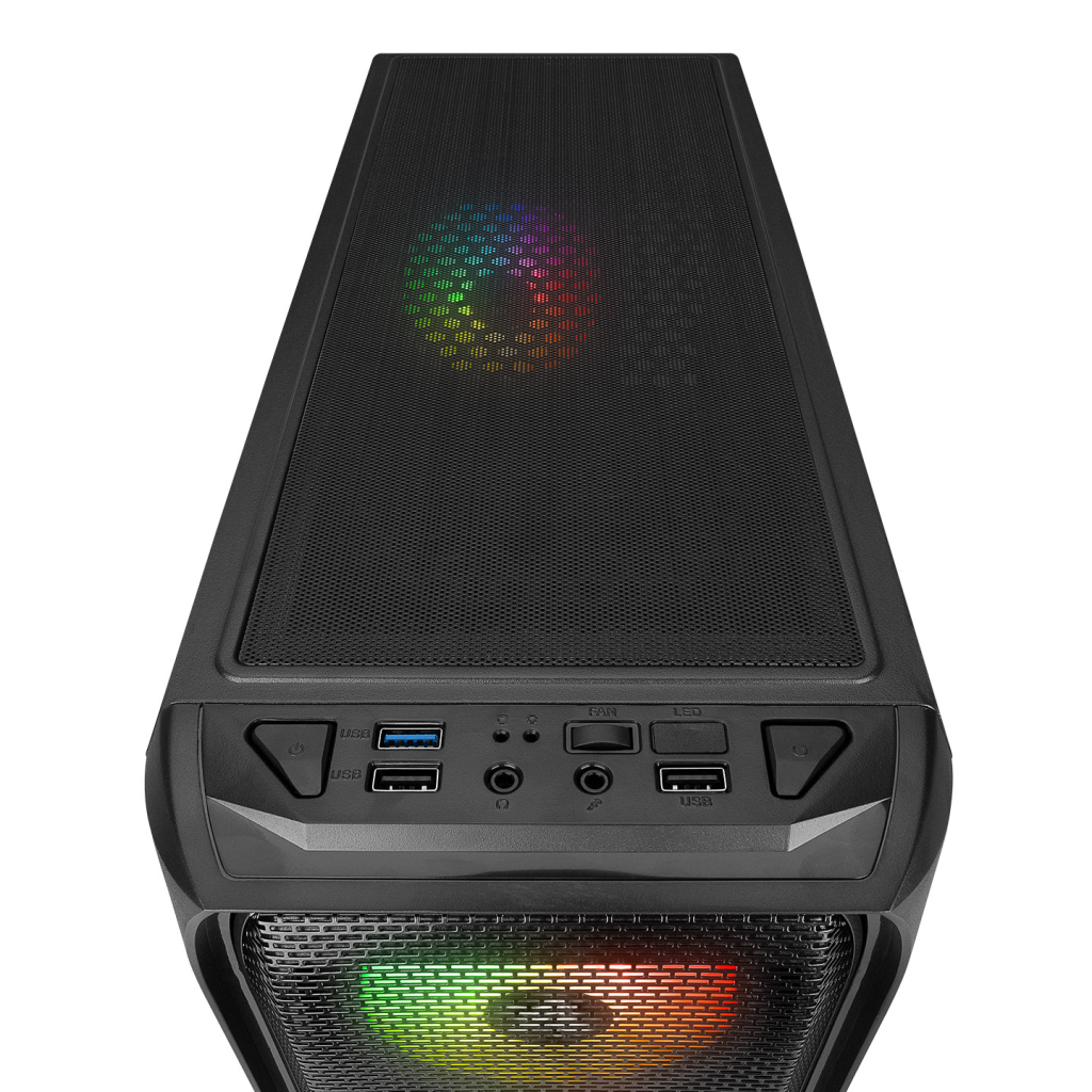 ZALMAN N5 MF (SE), MegaMax, 600W 80+ Bronz, Mesh Panel, Şeffaf Plastik, RGB, ATX GAMING KASA