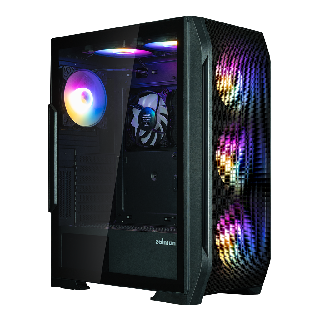ZALMAN N7 Plus V2, 700W 80+, Mesh Panel, Tempered Glass, 6x120mm RGB Fan, ATX GAMING KASA