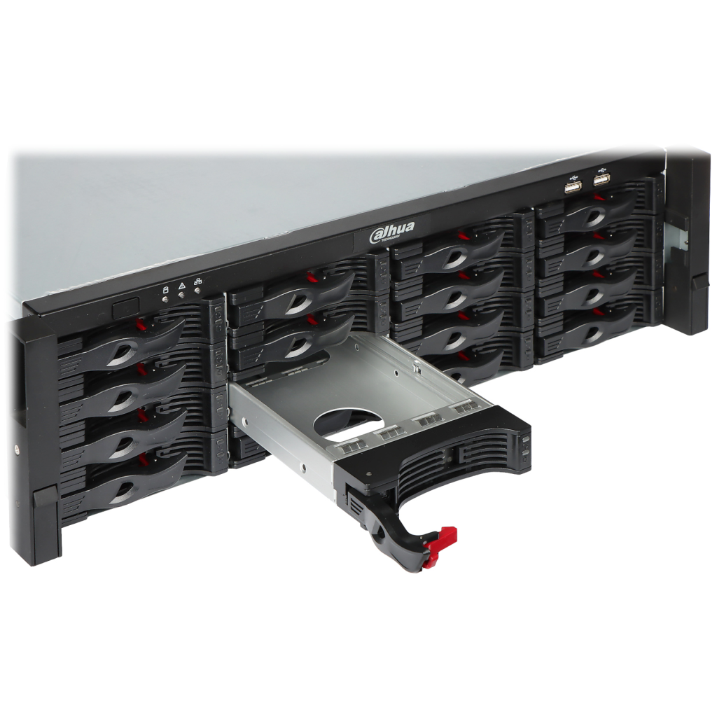 DAHUA  NVR5064-EI, 64Kanal, 32Mpix, H265+, 4 HDD Desteği, 1080P Kayıt, 384Mbps Bant Genişliği, 2 Port GigaBit Lan, NVR