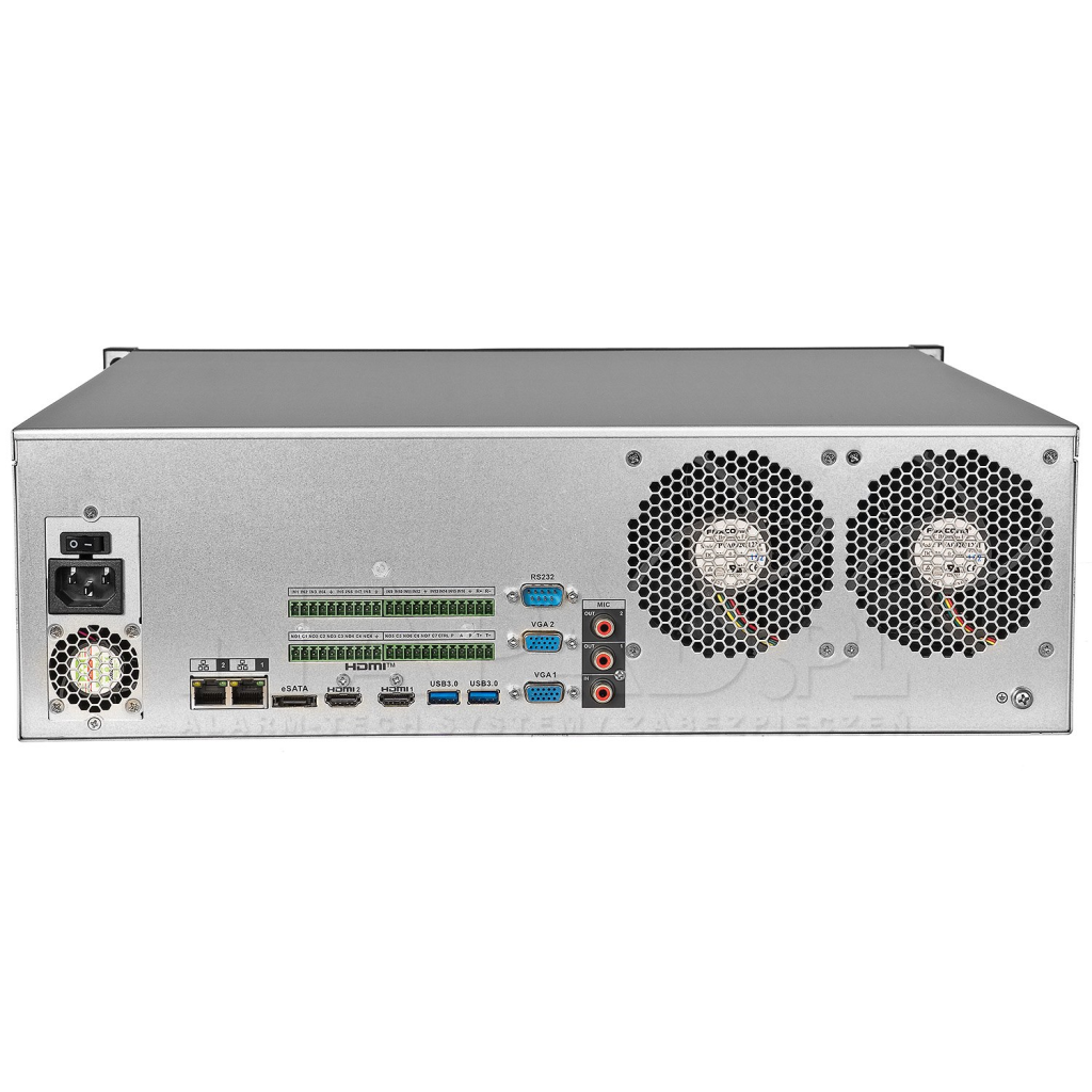 DAHUA  NVR5064-EI, 64Kanal, 32Mpix, H265+, 4 HDD Desteği, 1080P Kayıt, 384Mbps Bant Genişliği, 2 Port GigaBit Lan, NVR