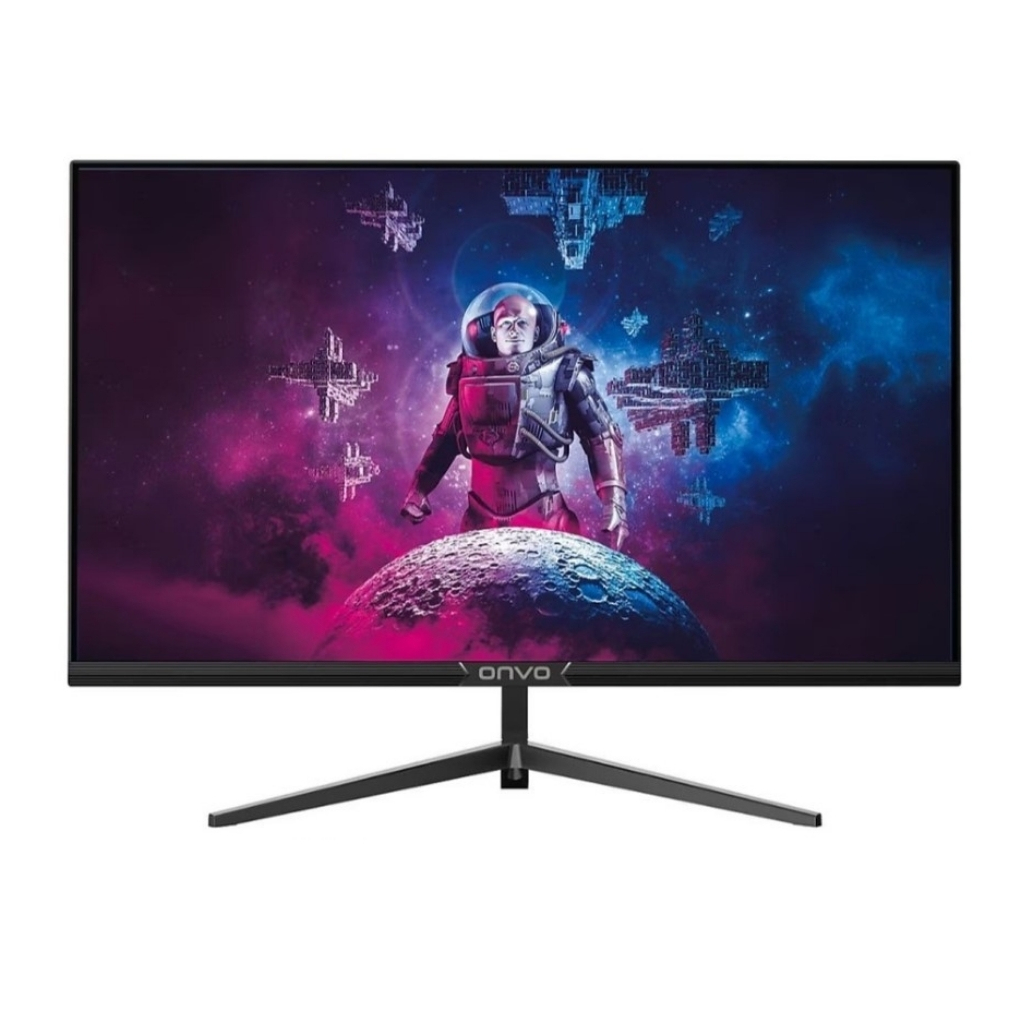 ONVO OV27MNT202G, 27" 1ms, 180Hz, Full HD, 2xHDMI, DP, 2x2W Hoparlör, Metal Ayak, IPS Panel, NVDI G-Sync ve AMD FreeSync, GAMING Monitör