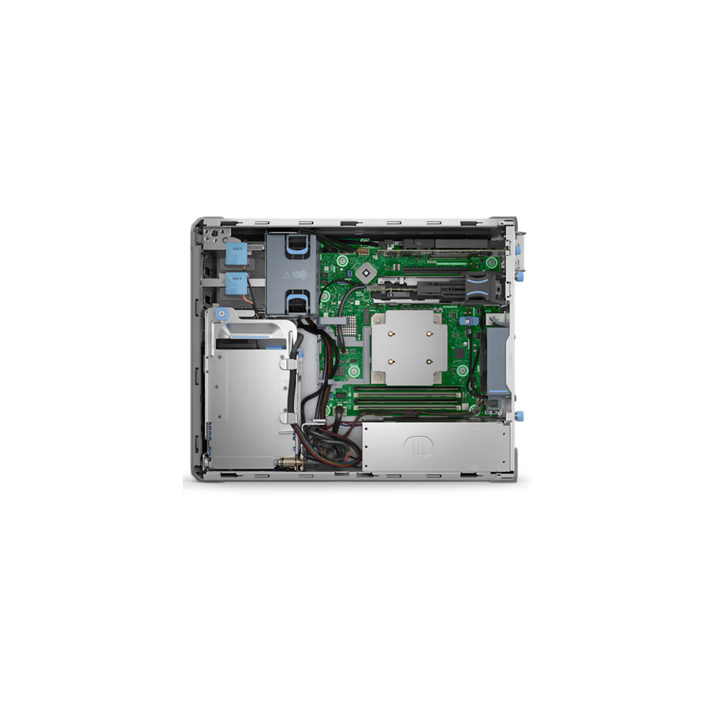 DELL PET160SPL1, T160, Intel Xeon E-2414, 16Gb DDR5 ECC UDIMM Ram, 1x2Tb HDD, 1x300W Power, Free Dos, TOWER, SERVER