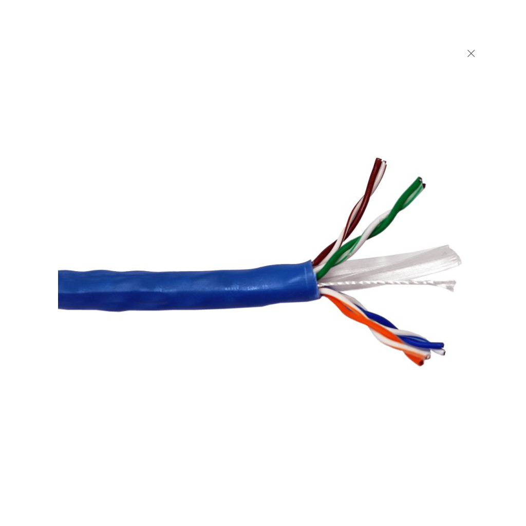 DAHUA PFM923I-6UN-C, CAT6 305m, 23AWG 0.53mm, UTP, %100 Bakır, LSZH Halogen Free Kablo, Mavi Renk