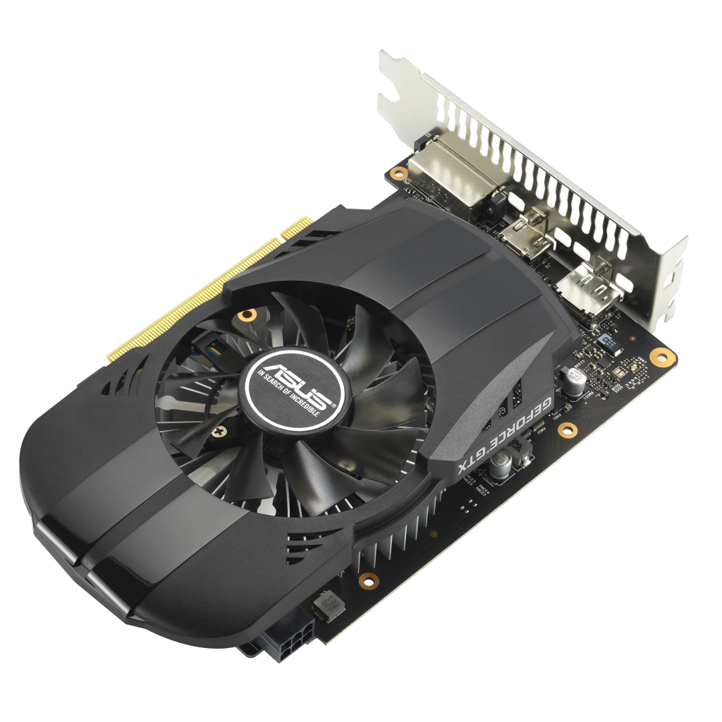 ASUS PHONEIX PH-GTX1650-O4GD6-P-EVO, 4Gb, GDDR6, 128Bit, 1xDVI, 1xHDMI, 1xDP GAMING Ekran Kartı