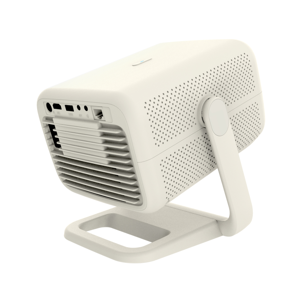 EVEREST PJ05, 400 LED Lümen, 1920X1080P, 1xHDMI, 1xUSB, RJ45, WiFi 6, Bluetooth, 30.000 Saat Led Ömrü, 1.5W Speaker, Android 9, 4K Destekli Projeksiyon Cihazı