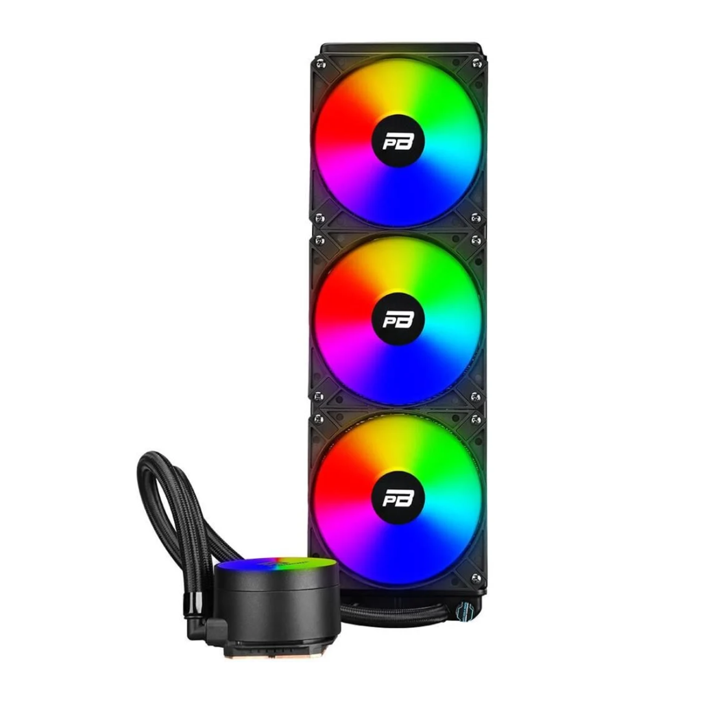 PowerBoost ALPHA 360B, 360mm, ARGB, 3 Fanlı, (LGA1700/AM4/AM5) Uyumlu, CPU Sıvı Soğutma (Siyah)
