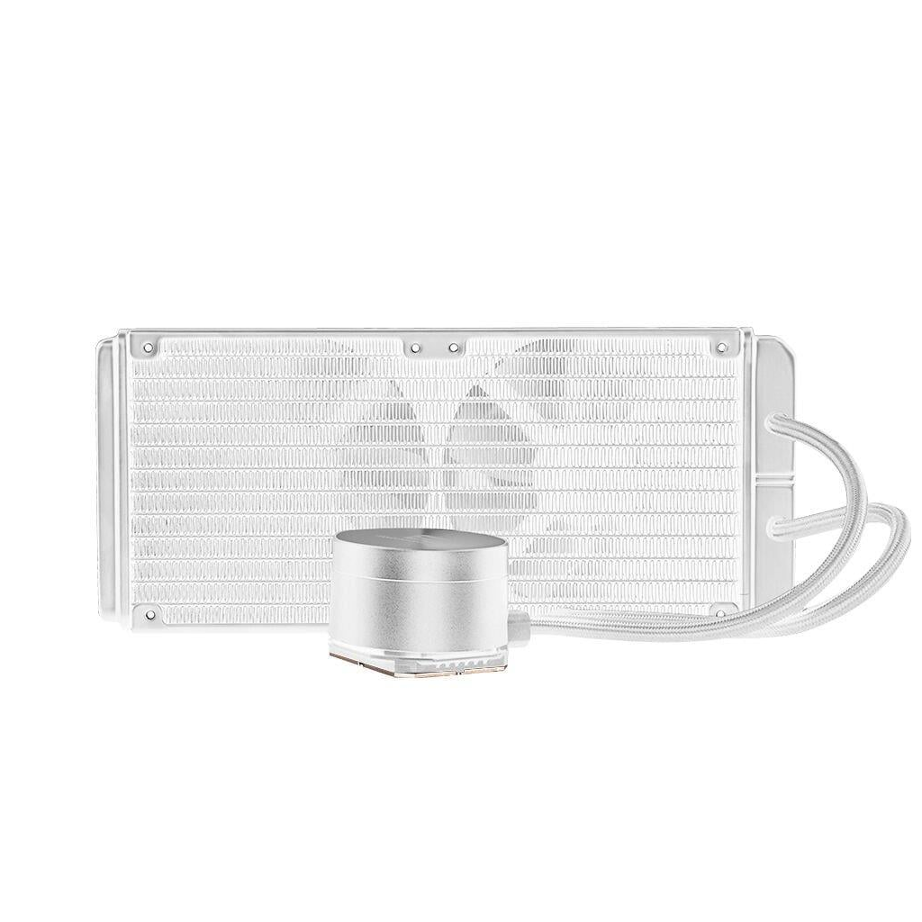PowerBoost NOBLE 240W, 240mm, Rainbow, 2 Fanlı, (LGA1700/AM4/AM5) Uyumlu, CPU Sıvı Soğutma (Beyaz)