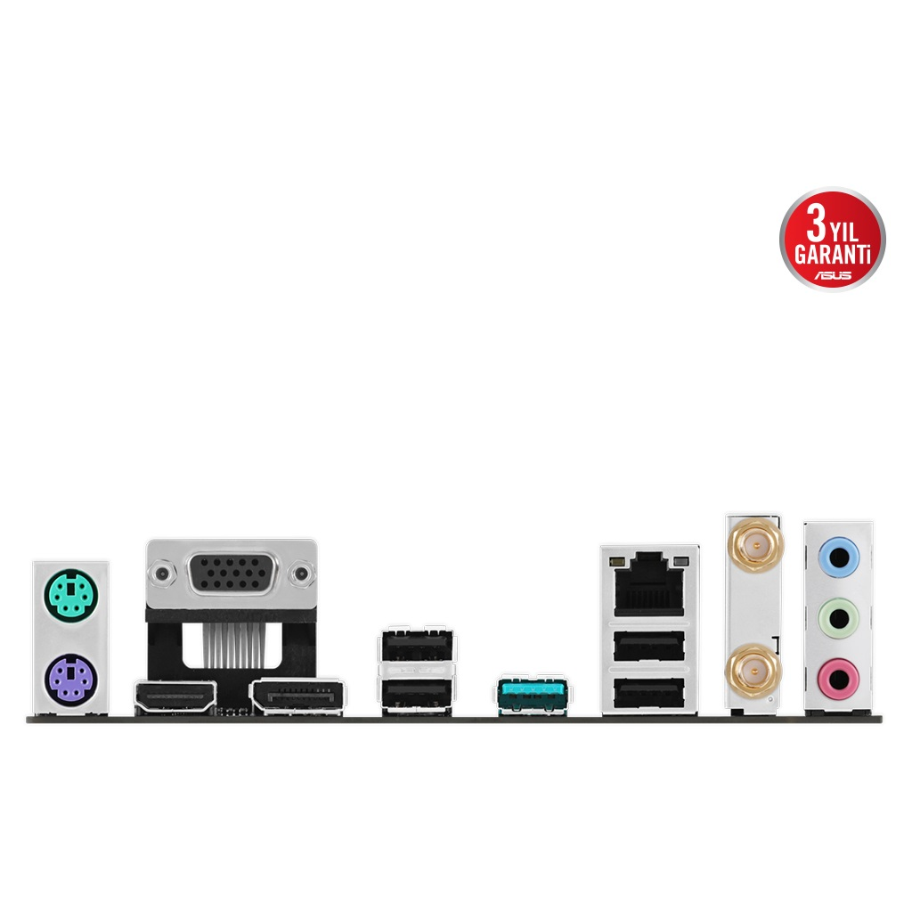 ASUS PRIME H610M-A-WIFI, 2xDDR5, M.2, D-SUB, HDMI, DP, Wi-Fi 5, Bluetooth 5.0, 12.Nesil, LGA1700 Soket, Anakart