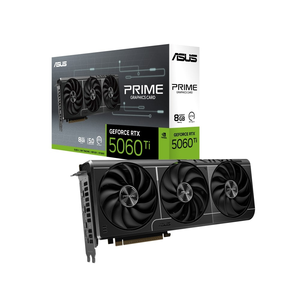 ASUS PRIME RTX5060TI-O8G, 8Gb, 128Bit, GDDR7, 1xHDMI, 3xDP GAMING Ekran Kartı