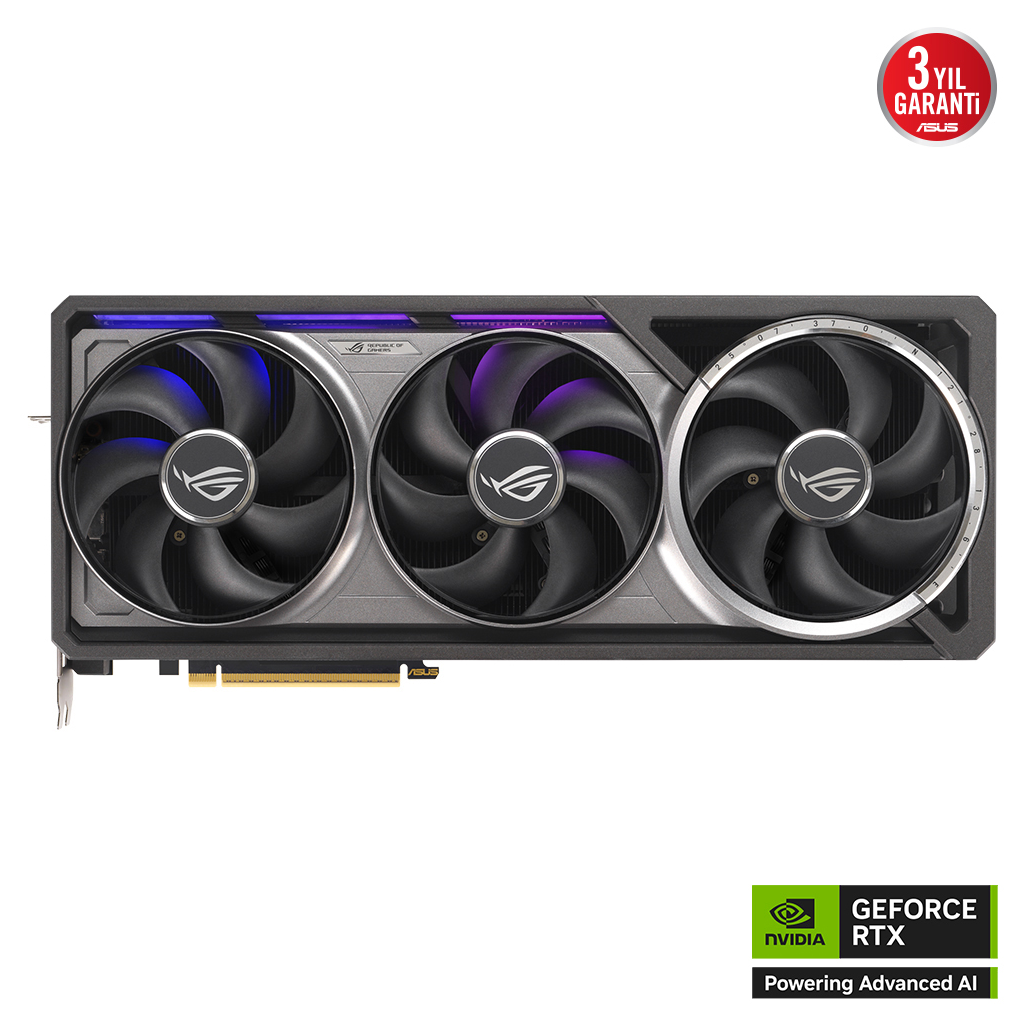 ASUS ROG-ASTRAL-RTX5090-O32G-GAMING, 32Gb, 512Bit, GDDR7, 2xHDMI, 3xDP GAMING Ekran Kartı