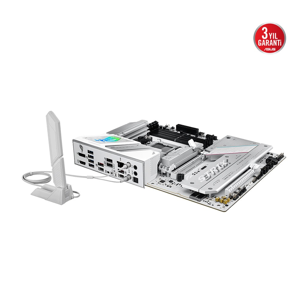 ASUS ROG STRIX B850-A GAMING WIFI, 4xDDR5, 4x M2, HDMI, DP, 2xType-C, Wi-Fi 7, Bluetooth v5.4, AMD Ryzen 9000 Serisi, AM5 Soket Anakart