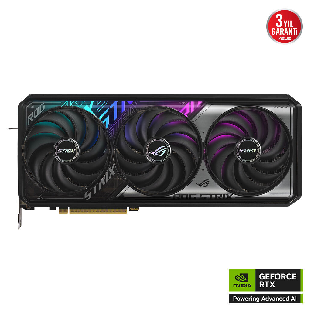 ASUS ROG-STRIX-RTX5070TI-O16G-GAMING, 16Gb, 256Bit, GDDR7, 2xHDMI, 3xDP GAMING Ekran Kartı