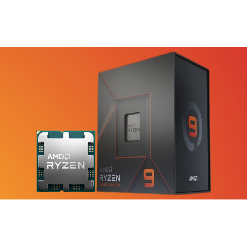AMD RYZEN 9 7950X 16 Core, 4,50-5.70GHz, 80Mb Cache, 170W,  AM5 Soket, BOX (Kutulu) (Dahili Grafik VAR, Fan YOK)