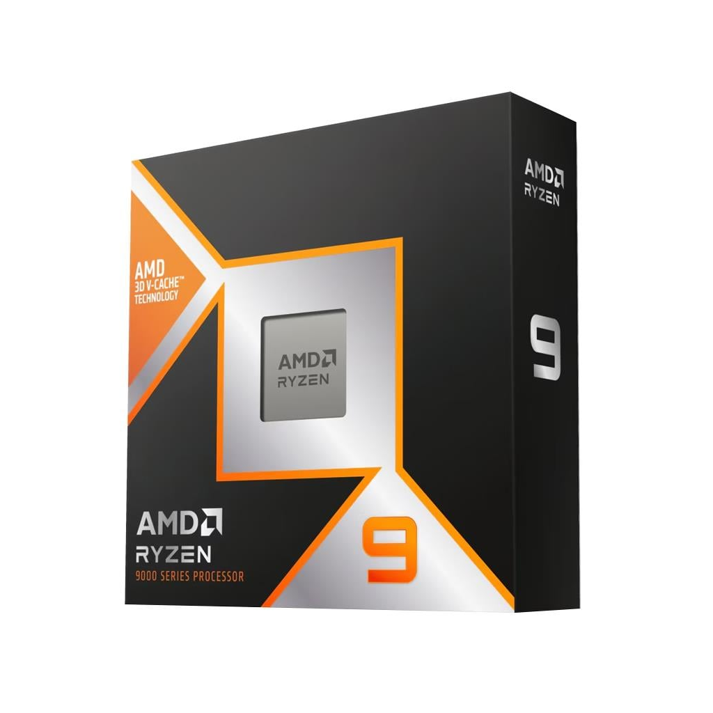 AMD RYZEN 9 9950X3D 16 Core, 4,30-5.70GHz, 128Mb Cache, 170W,  AM5 Soket, BOX (Kutulu) (Dahili Grafik VAR, Fan YOK)