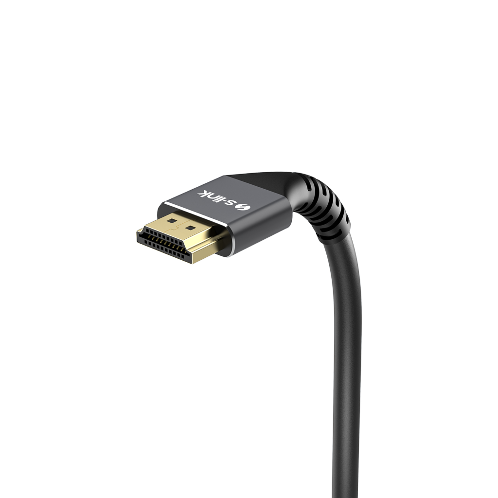 S-LINK SLX-HD4K10, 4K UHD, HDMI v2.0, 10mt. 30Hz. Metal Uçlu, Kablo