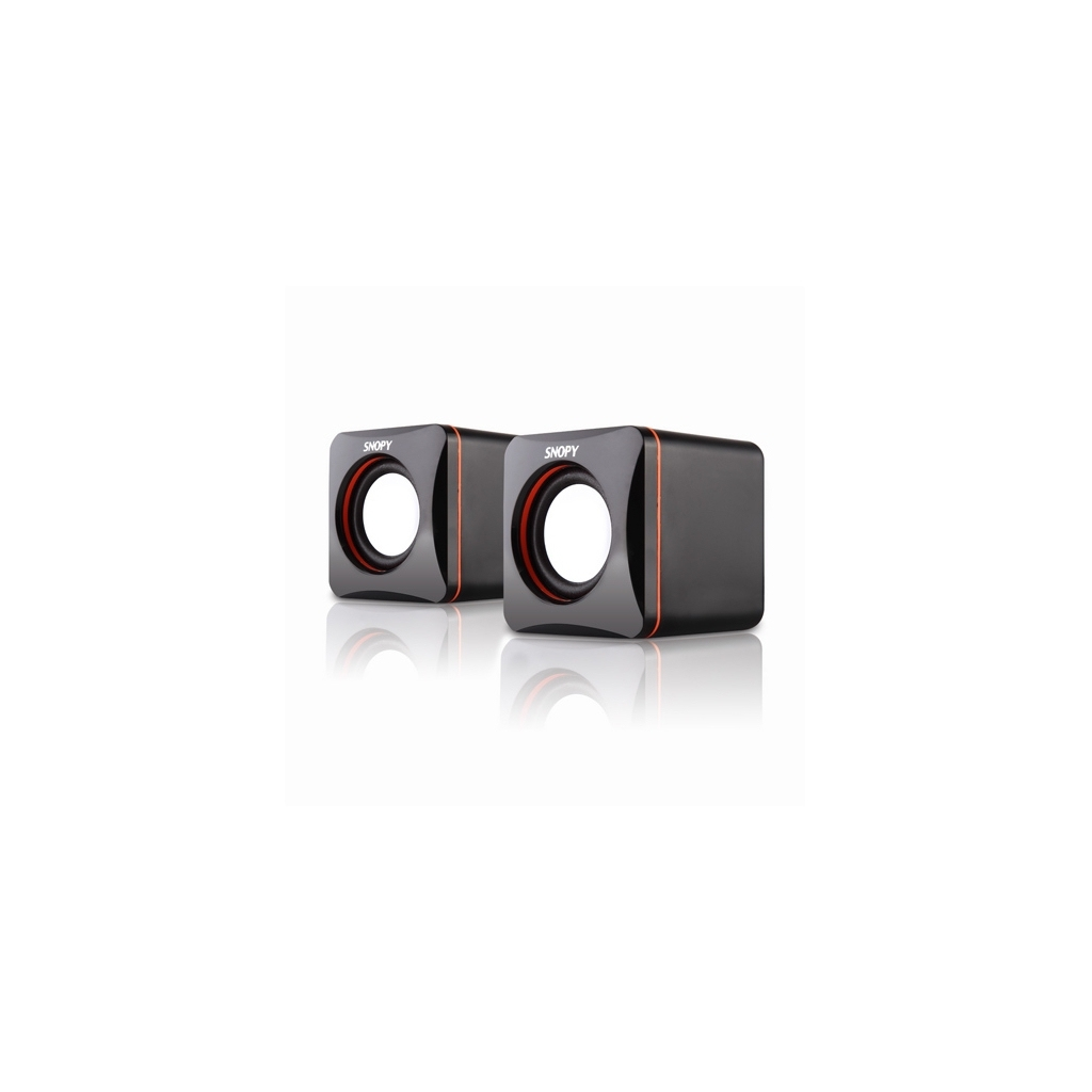 SNOPY SN-21, 6W, 1+1 Masaüstü, USB Speaker, (Siyah)