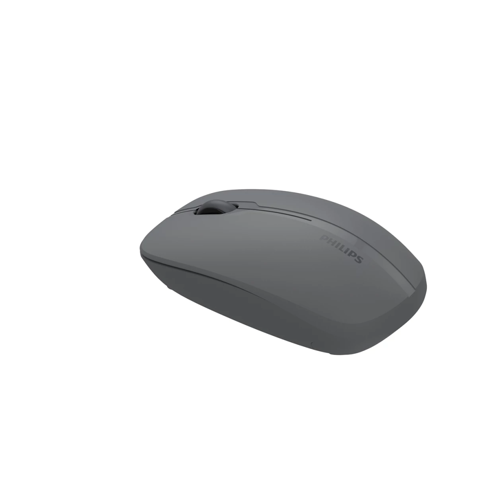 PHILIPS SPK7418G, Gri, USB Nano 2,4Gh ve Bluetooth Kablosuz, 1600dpi, Optic, 3 Tuşlu Mouse