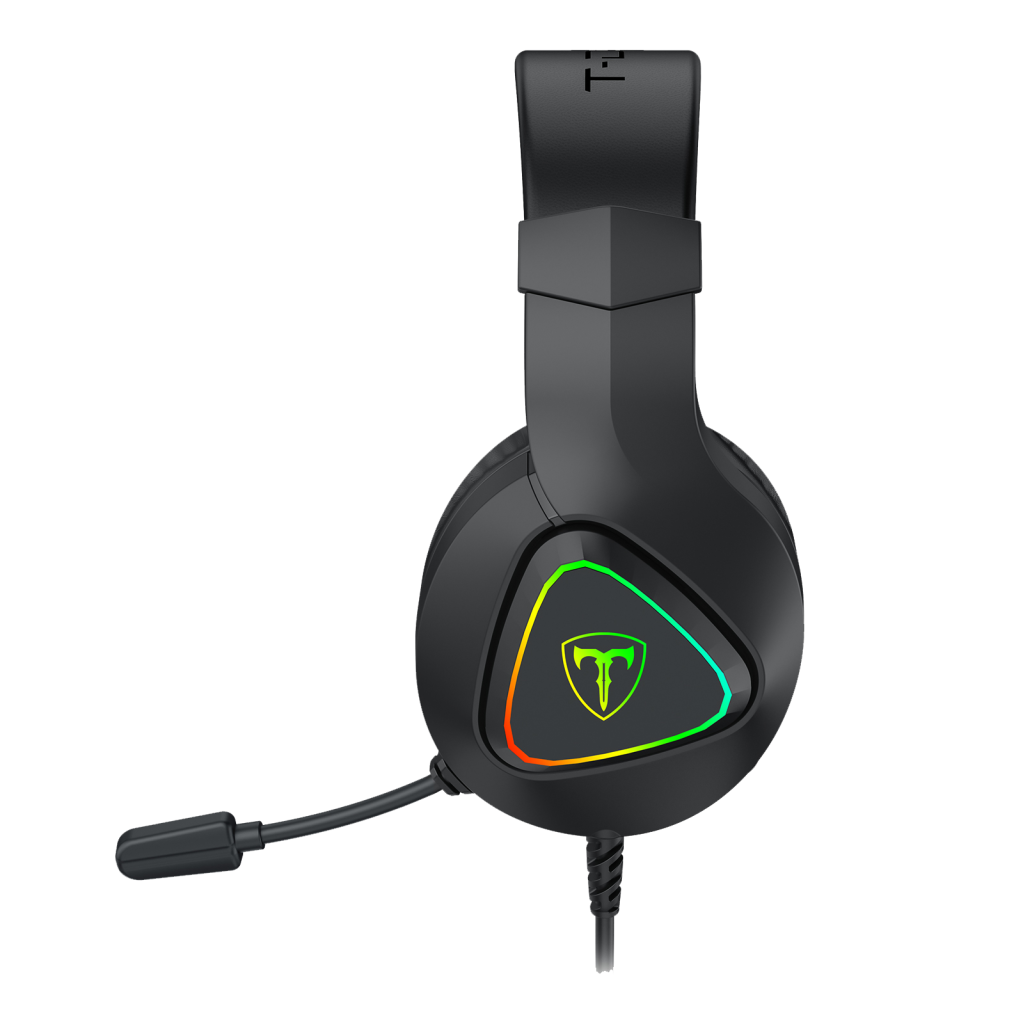 T-DAGGER T-RGH306 AXLS, 7.1 Surround Sound, Renkli Aydınlatma, 2.10Mt USB Kablolu, Mikrofonlu, Gaming Kulaklık
