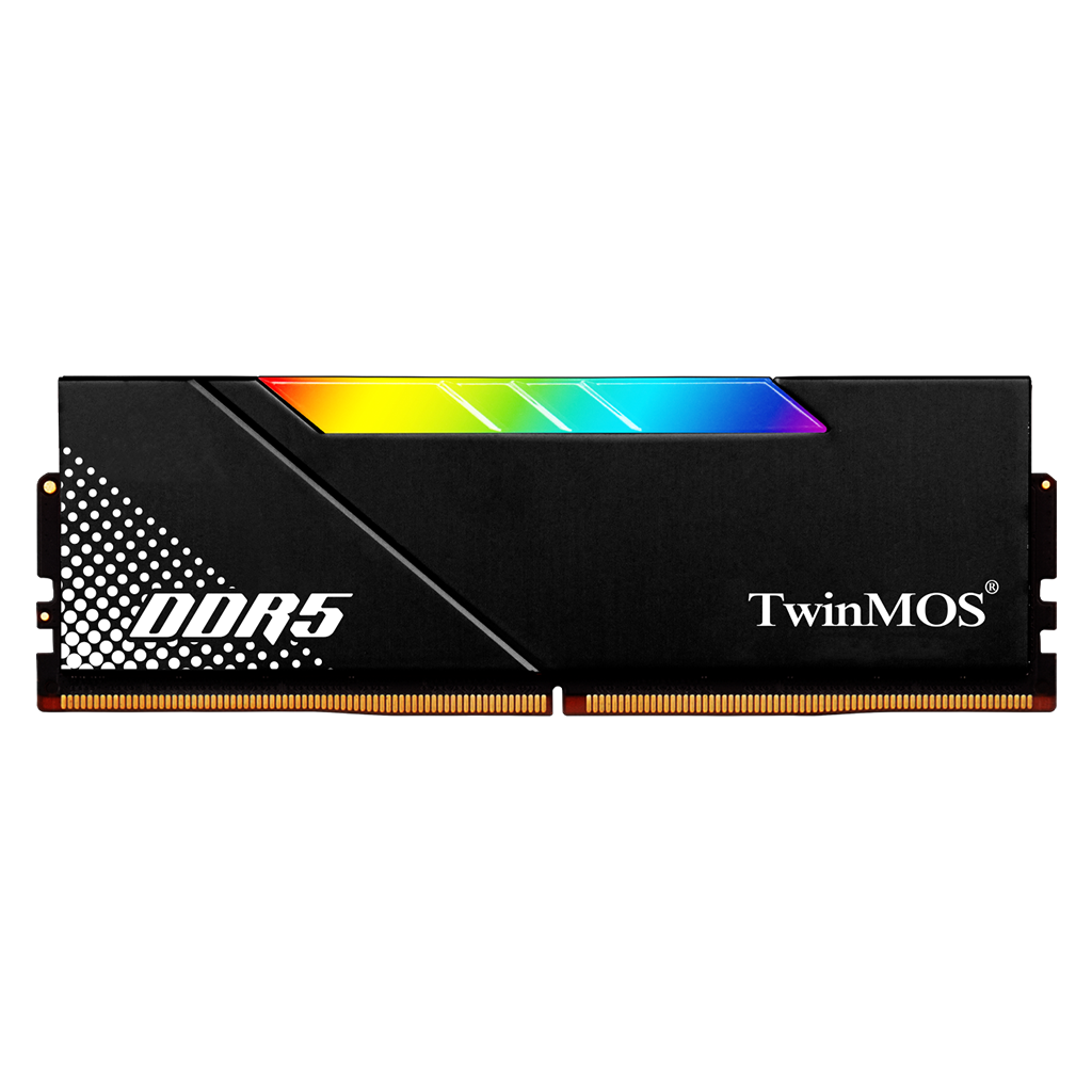 TwinMOS TMD516GB6000URGB36B, VoltX, 16GB,  DDR5, 6000MHz, CL36, 1.35V, RGB, Desktop Ram (Soğutuculu)