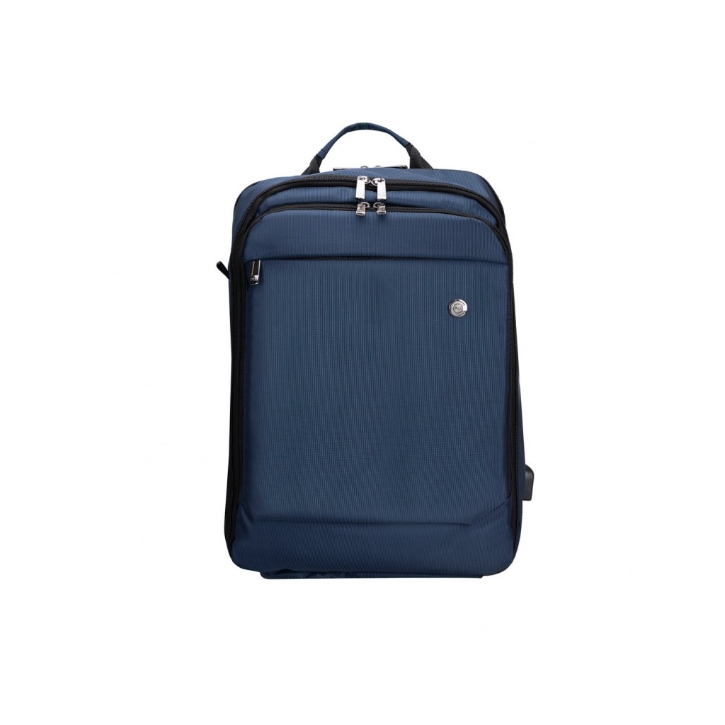 PLM Torino-USB, Notebook Sırt Çantası, 15,6&quot;, Lacivert