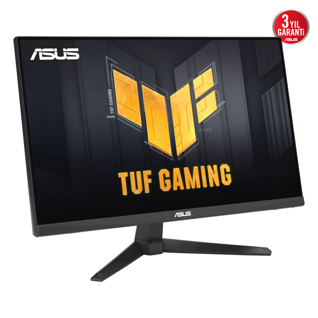 ASUS TUF GAMING VG249QE5A 23,8&quot; 1ms, 146Hz, Full HD, DP, HDMI, Hoparlör, Fast IPS LED, ELMB Sync Premium, GAMING Monitör