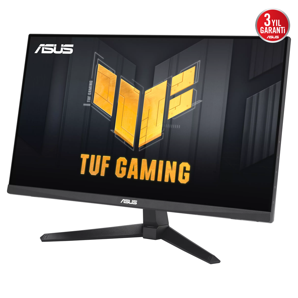 ASUS TUF GAMING VG249QE5A 23,8&quot; 1ms, 146Hz, Full HD, DP, HDMI, Hoparlör, Fast IPS LED, ELMB Sync Premium, GAMING Monitör