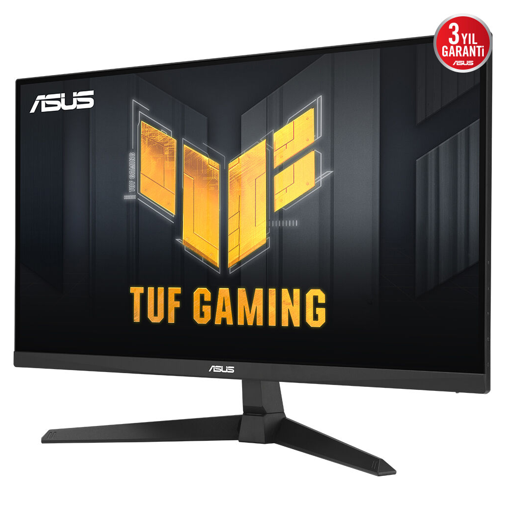 ASUS TUF GAMING VG279QE5A 27&quot; 1ms, 146Hz, Full HD, DP, HDMI, Hoparlör, Fast IPS LED, Düşük Mavi Işık, FreeSync Premium, GAMING Monitör