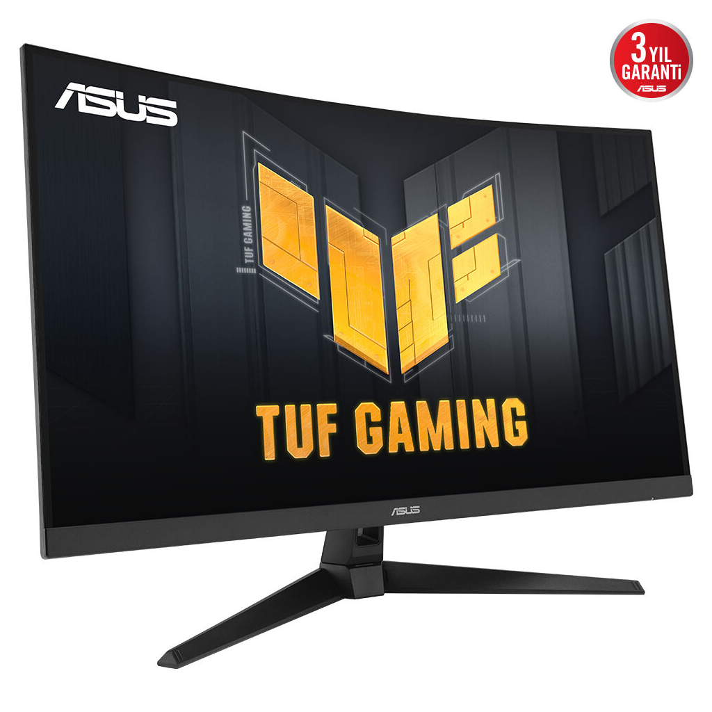 ASUS TUF GAMING VG32VQM5B 31,5&quot; 0,5ms, 250Hz, FullHD Curved, DP, 2xHDMI, VA Panel, 1500R, Display Widget Center, GAMING Monitör