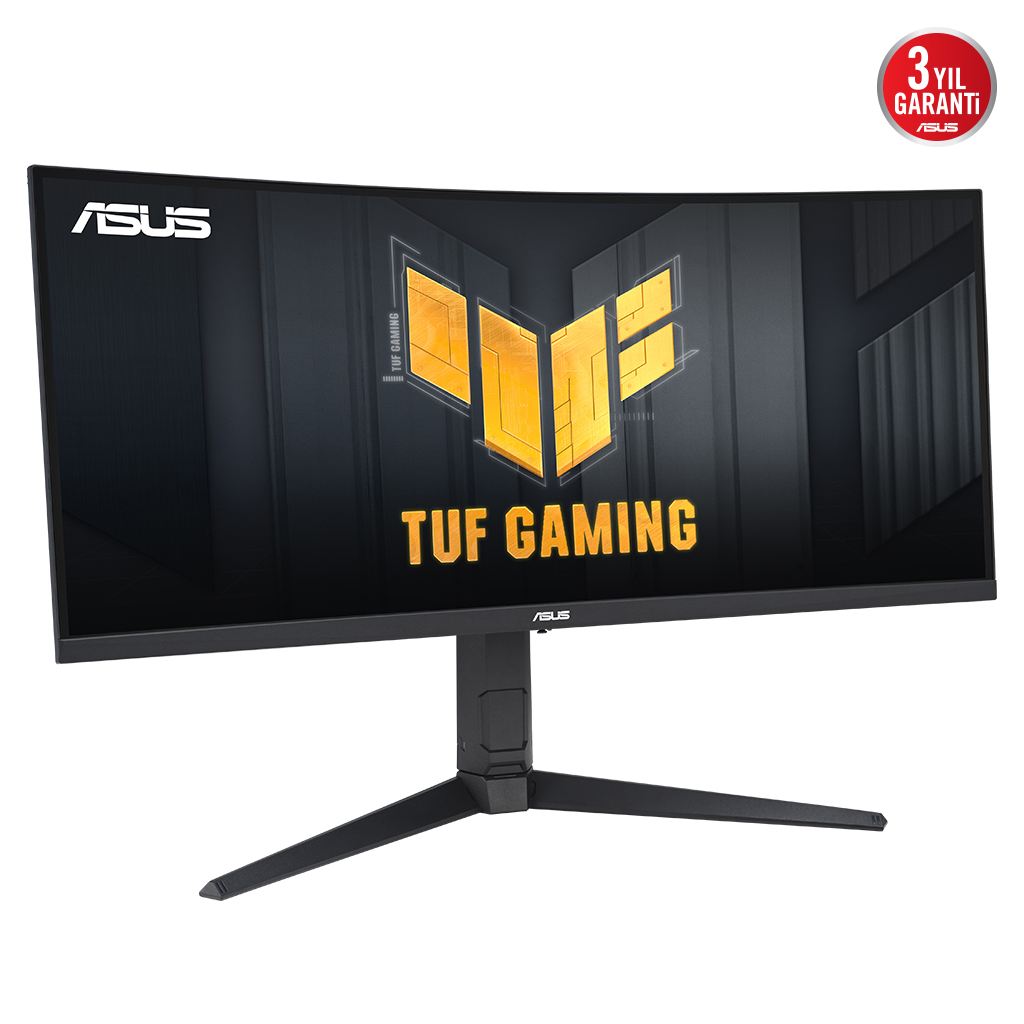 ASUS TUF GAMING VG34VQL3A 34&quot; 1ms, 180Hz, WQHD Curved, 2xDP, 2xHDMI, USB, VA Panel, 1500R, Display HDR 400, GAMING Monitör
