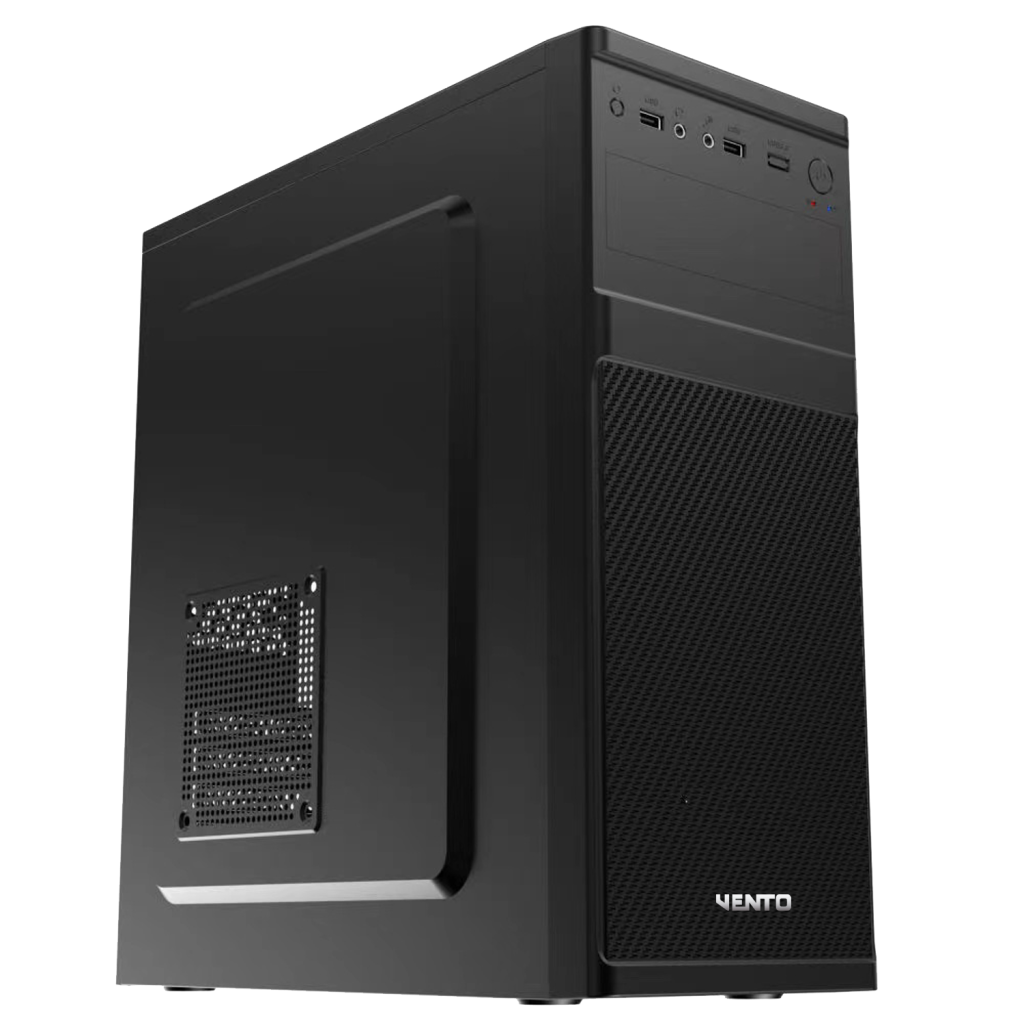 VENTO VS120S Mid Tower, 350W Siyah, ATX Kurumsal KASA