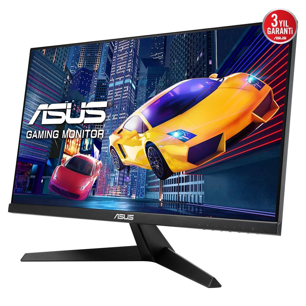 ASUS VY249HGR 23.8&quot; 1ms, 120Hz, Full HD, HDMI, D-Sub, IPS LED, Anti Bakteriyel, Mavi Işık Filtresi, Eye Care, GAMING Monitör