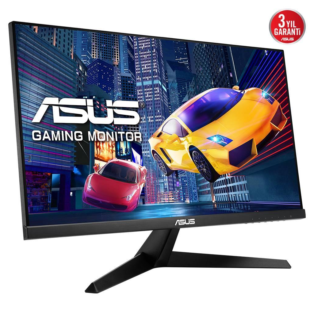 ASUS VY249HGR 23.8&quot; 1ms, 120Hz, Full HD, HDMI, D-Sub, IPS LED, Anti Bakteriyel, Mavi Işık Filtresi, Eye Care, GAMING Monitör
