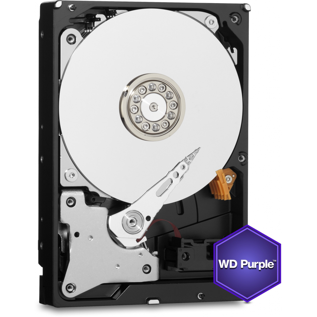 WD PURPLE, WD10PURZ, 3.5&quot; 1TB, 64Mb, 5400 Rpm, 7/24 Güvenlik, HDD