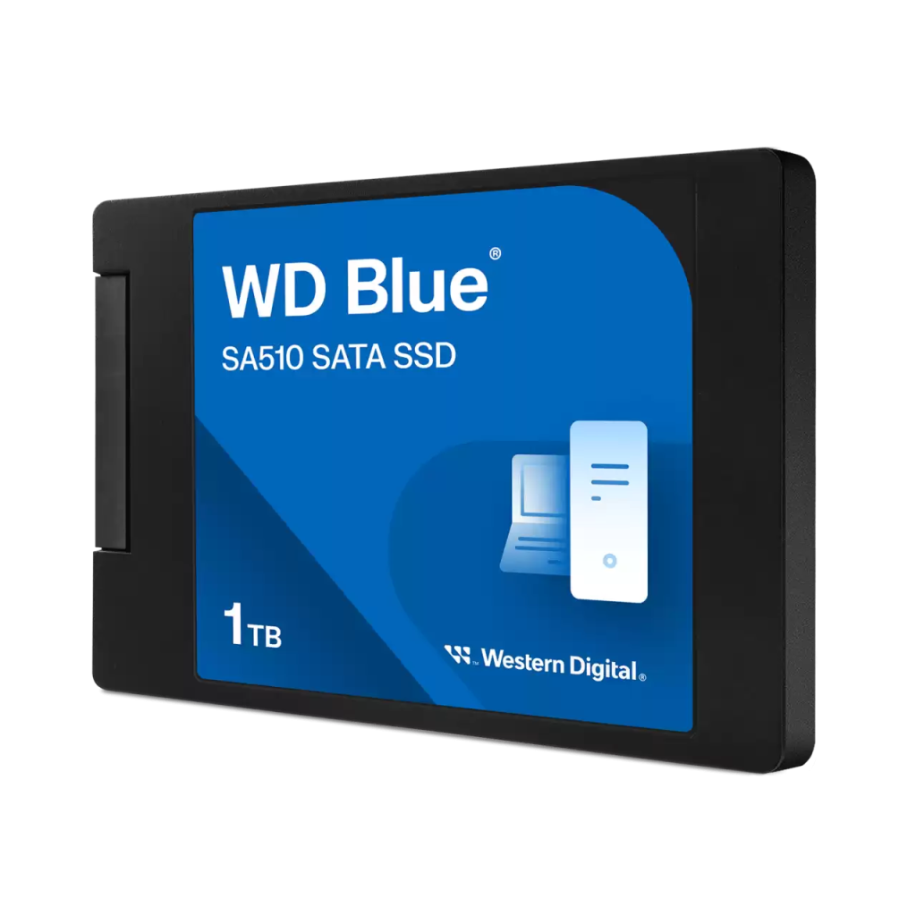 WD Blue SA510, WDS100T3B0A, 1TB, 560/510, 3D NAND, 2,5&quot; SATA, SSD