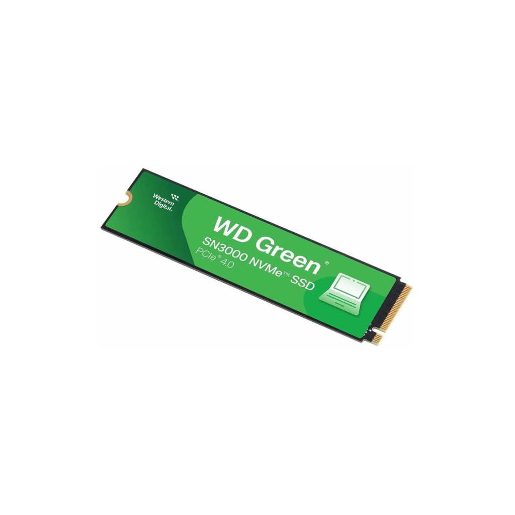 WD Green SN3000, WDS100T4G0E, 1TB, 5000/4200, Gen4, NVMe PCIe M.2 2280, SSD