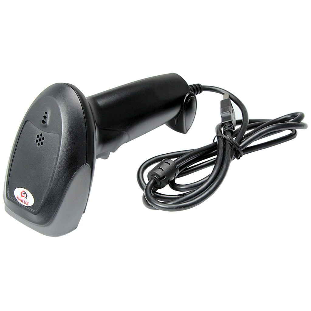 SUNLUX XL-3602, EL Tipi, Cmos,  USB Kablolu, 2D Karekod, Barkod Okuyucu (Ayaksız)