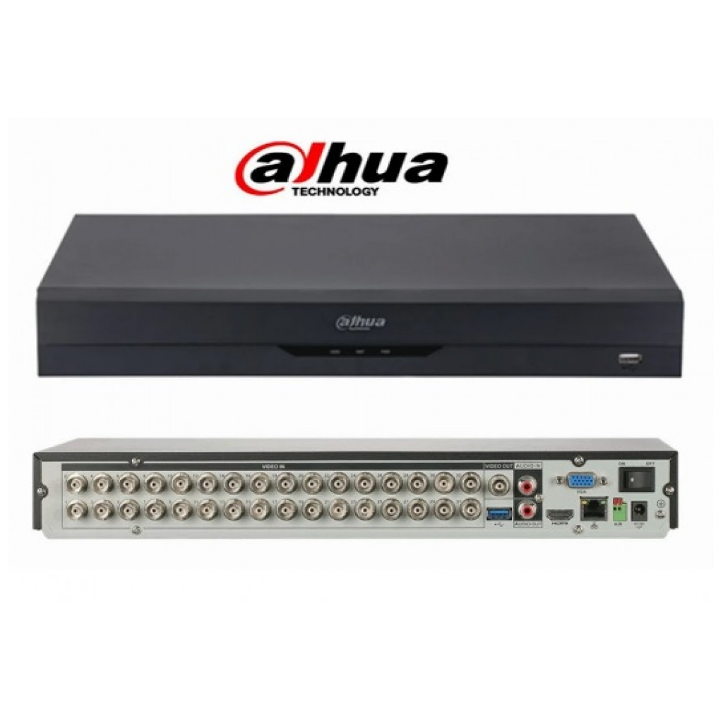 DAHUA XVR4232AN-I3, 32Kanal, 2Mpix, H265+, 2 HDD Desteği, 5in1 DVR Cihazı