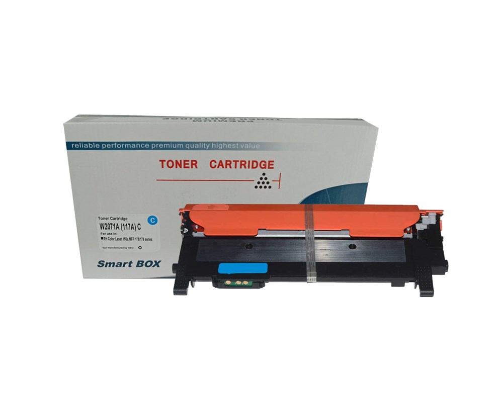 SmartBOX 117A-W2071A-MFP 178-179 CHİPSİZ Mavi Muadil Toner 700 Baskı