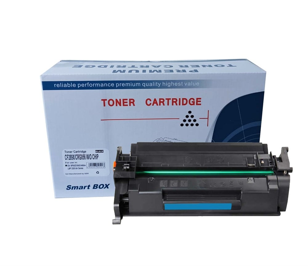 SmartBOX CF289X-CRG 056-M507dn-528 CHİPSİZ Siyah Muadil Toner 10000 Sayfa