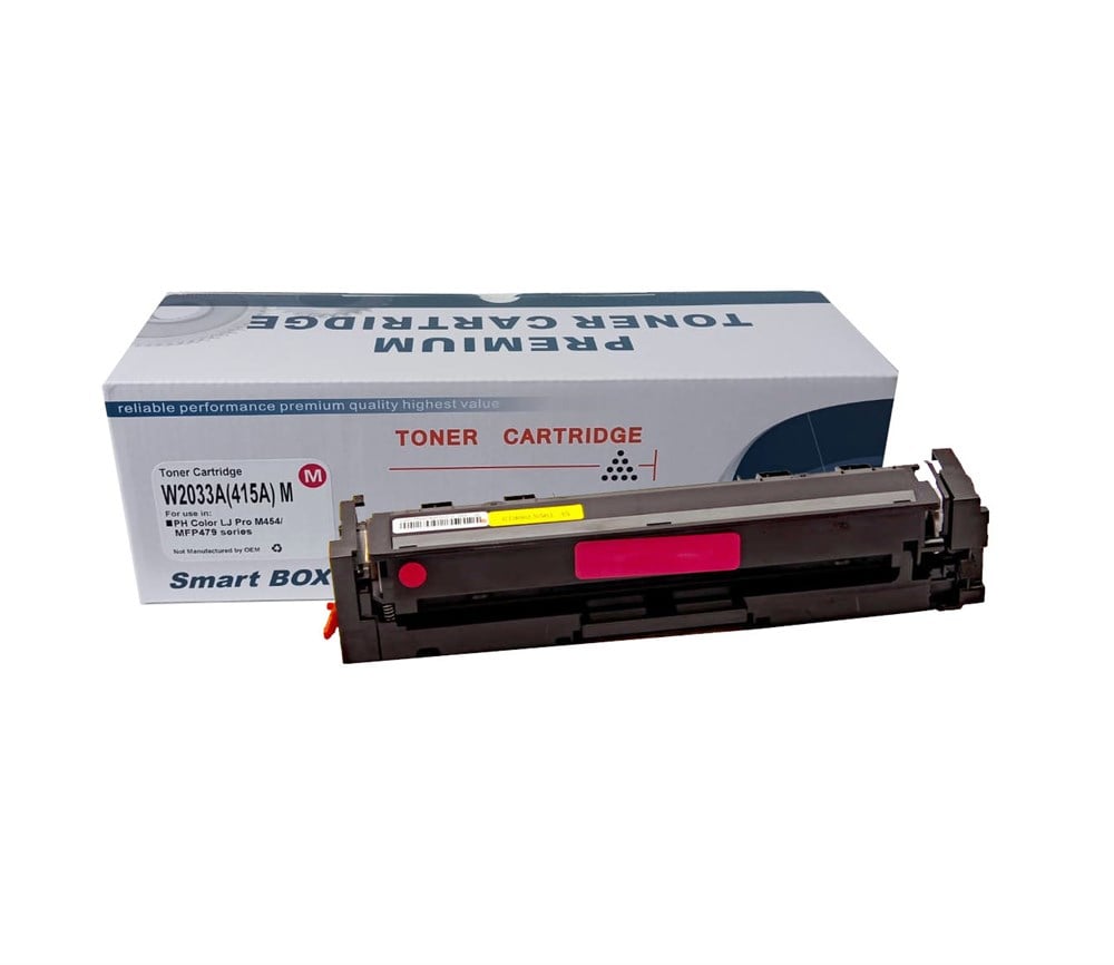 SmartBOX 415A-W2033A-M454-M479-CRG055-LBP-662-MF-741 CHİPSİZ Kırmızı Muadil Toner 2100 Sayfa