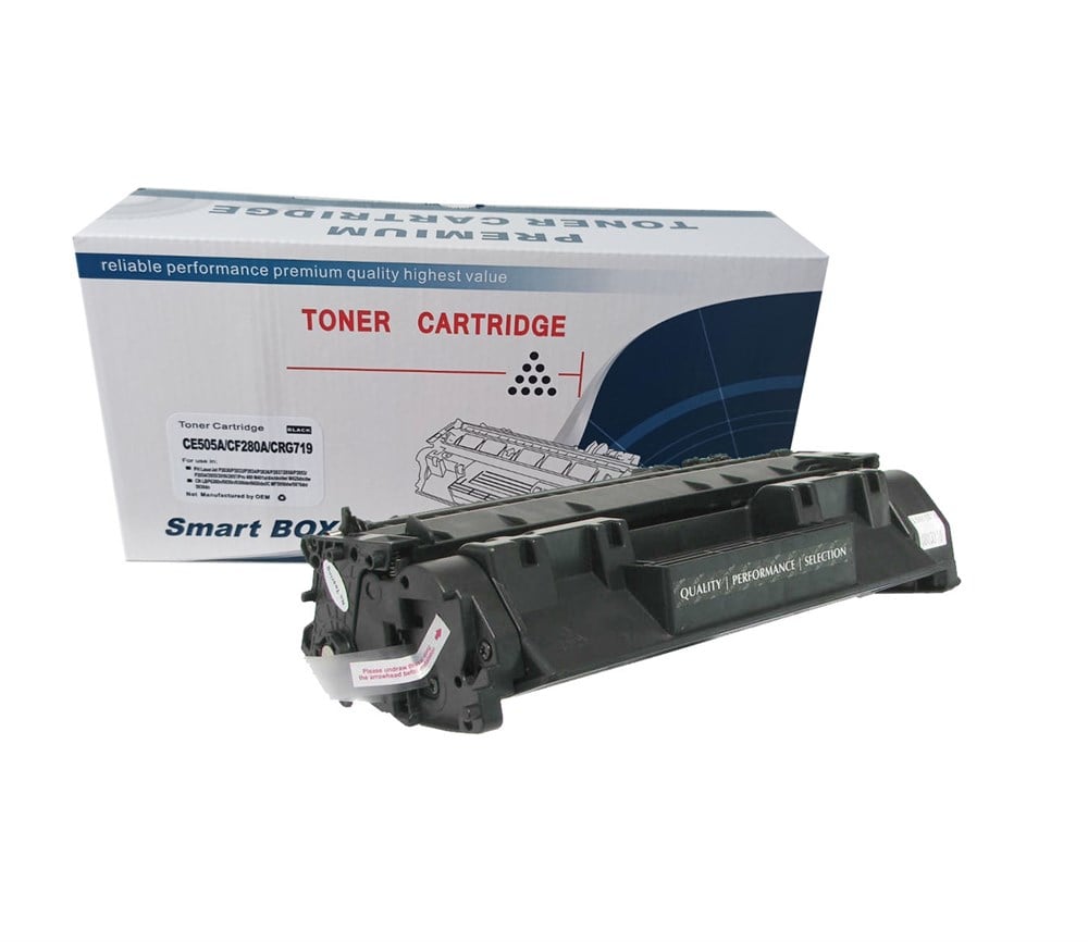 SmartBOX 05A-CE505A-CF280A-P2030-P2055-CRG-719 Siyah Muadil Toner 3000 Sayfa