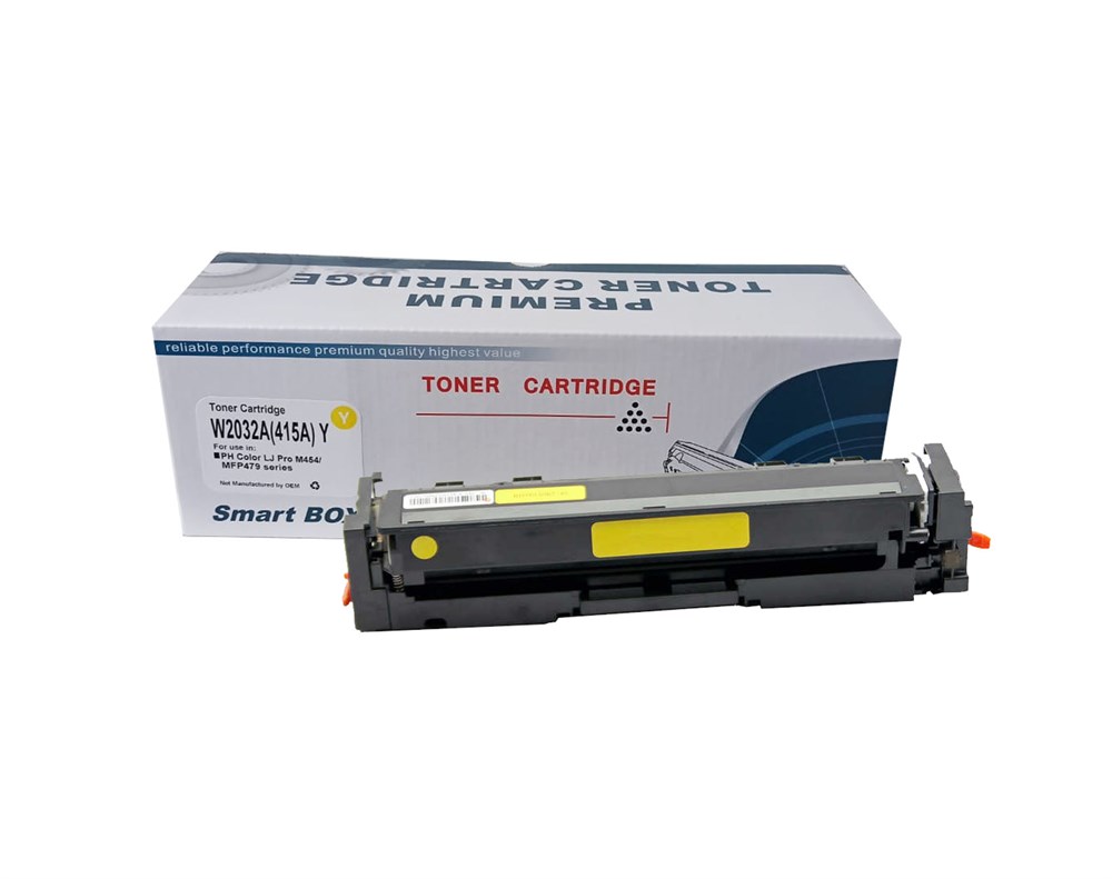 SmartBOX 415A-CRG055-W2032-M454-M479 CHİPSİZ Sarı Muadil Toner 2100 Sayfa